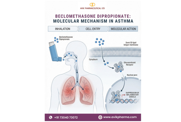 Beclomethasone Dipropionate – Its Molecular Mechanism in Asthma